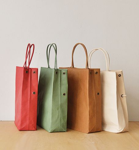 レザーバッグ本革紙袋 | 丸ヨ片野製鞄所
